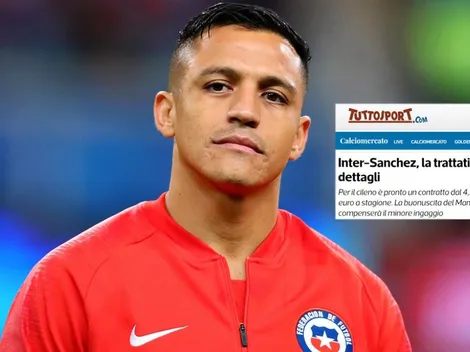 TuttoSport: "Alexis llega en cualquier momento a Milán"