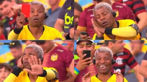 Hilarante: Hincha de Flamengo es furor en redes sociales por parodiar al VAR