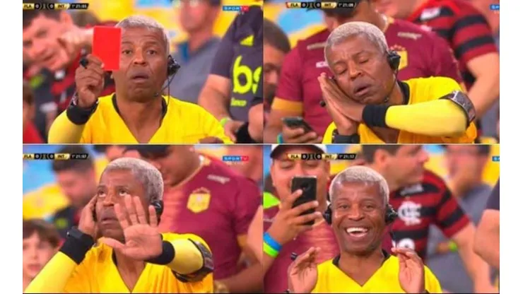 Hilarante: Hincha de Flamengo es furor en redes sociales por parodiar al VAR