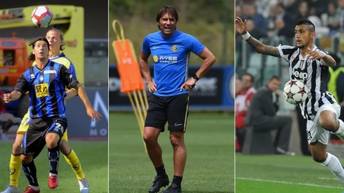 Los chilenos han tenido grandes temporadas goleadoras con Conte.