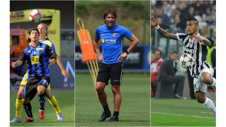 Los chilenos han tenido grandes temporadas goleadoras con Conte.
