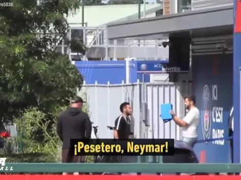 A Neymar le gritan "pesetero" en el complejo del PSG