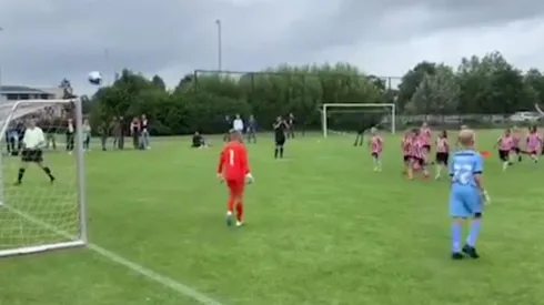 El curioso penal del AZ.