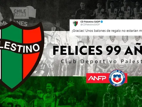 La drástica respuesta de Palestino a la ANFP por el saludo de cumpleaños