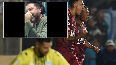 De Paoli enloqueció con los tres goles seguidos de River Plate.