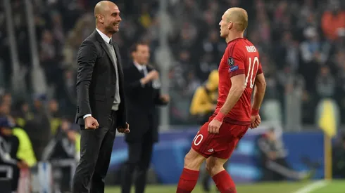 Robben estima lo hecho por Josep Guardiola con su carrera.