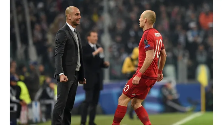 Robben estima lo hecho por Josep Guardiola con su carrera.
