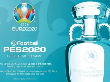 PES 2020 suma la licencia oficial de la UEFA EURO 2020