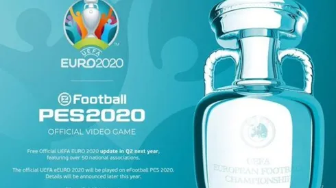 PES 2020 suma la licencia oficial de la UEFA EURO 2020