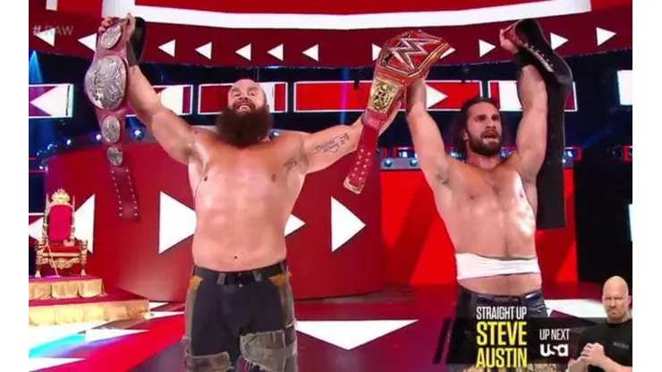 Strowman y Rollins conquistan los títulos en pareja de RAW