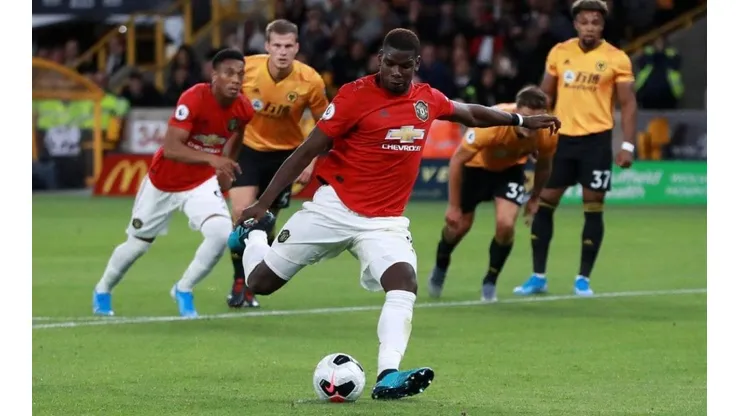 Pogba falló el penal que pudo darle el triunfo a Manchester United