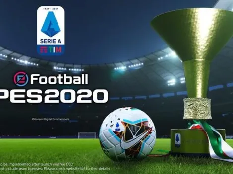 PES 2020 cuenta con la Serie A completamente licenciada
