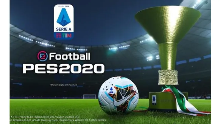 PES 2020 cuenta con la Serie A completamente licenciada