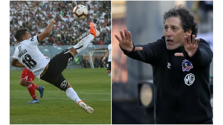 Morales la tiene difícil en Colo Colo y su agente le pegó al DT.