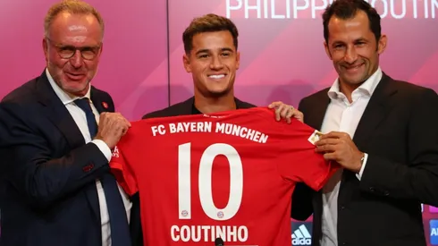Coutinho en su llegada al Bayern Múnich: "Las cosas en el Barça no salieron como queríamos, pero eso es pasado" (Foto: Twitter Bayern)