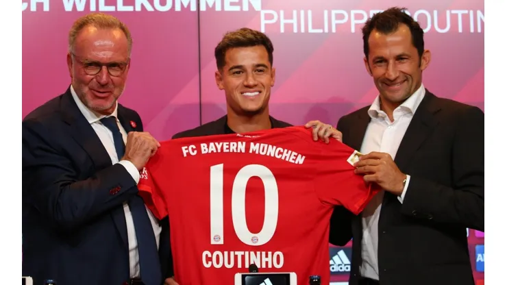 Coutinho en su llegada al Bayern Múnich: "Las cosas en el Barça no salieron como queríamos, pero eso es pasado" (Foto: Twitter Bayern)