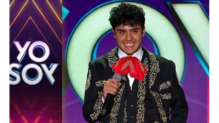 Vicente Monsalves interpretando a Juan Gabriel en Yo Soy.