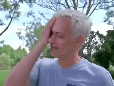 José Mourinho se emociona hasta las lágrimas al hablar del fútbol