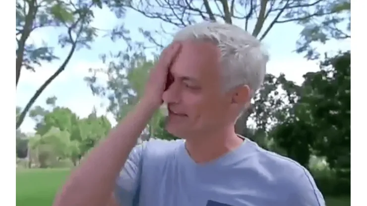 Mourinho emocionado