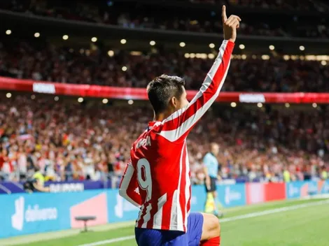 Morata le da el triunfo al Atlético Madrid con celebración a lo Matador