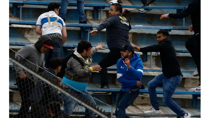 Pelea en San Carlos.