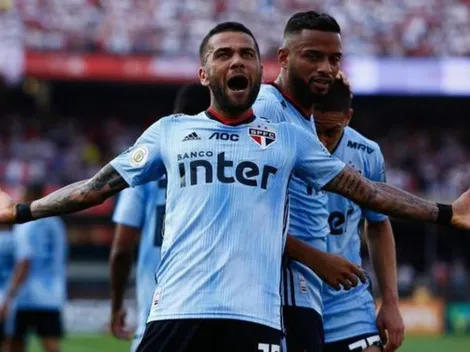 Debut soñado: Dani Alves anota en su estreno con Sao Paulo