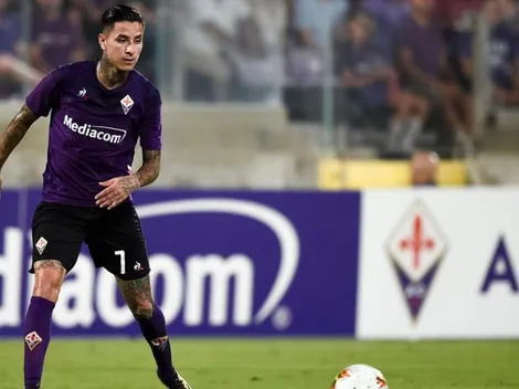 Erick Pulgar es titular en su debut oficial con la Fiorentina