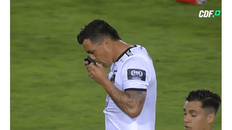 El cambio de la jineta de Paredes tras su gol 214