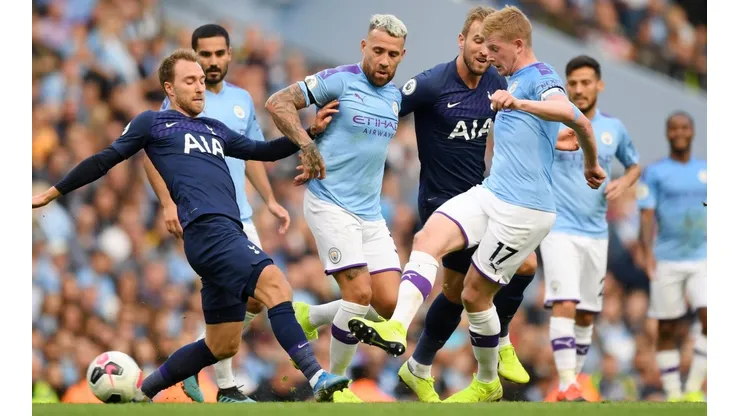 Empate entre Manchester City y Tottenham.