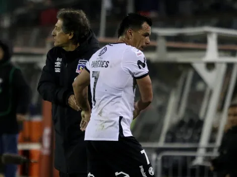 Paredes se abre a seguir su carrera fuera de Colo Colo