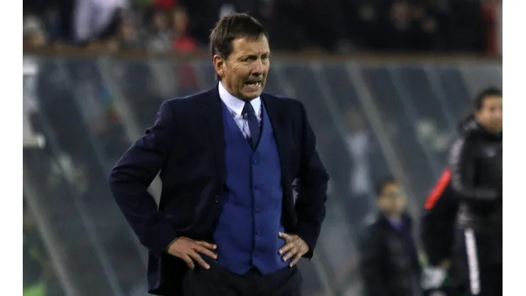 Fernando Díaz en el partido ante Colo Colo.