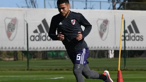 Paulo Díaz ha estado entrenando con normalidad.