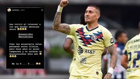 Nicolás Castillo desafío a sus archirrivales a través de Instagram