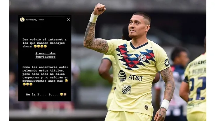 Nicolás Castillo desafío a sus archirrivales a través de Instagram