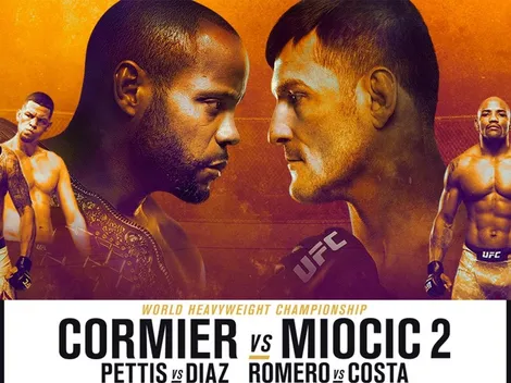 Dónde ver el UFC 241 - Cormier vs Miocic