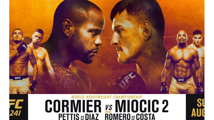 Dónde ver en señal HD el UFC 241 - Cormier vs Miocic: canal, horario, TV, streaming online