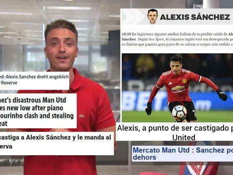 La noticia de Alexis al equipo B de Manchester Utd da la vuelta al mundo
