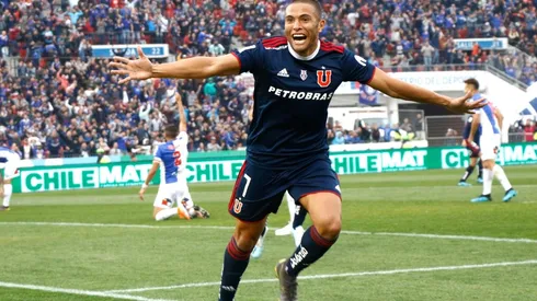 El delantero le dio el triunfo de la U ante Antofagasta, y