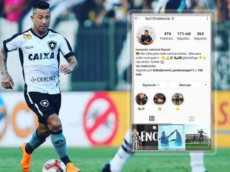 Leo Valencia deja de seguir las cuentas de Instagram de la U y prepara su arribo a Colo Colo