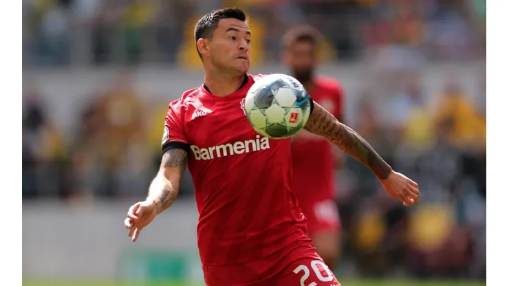 Aránguiz es uno de los líderes futbolísticos del Leverkusen.