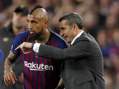 Valverde: "Arturo Vidal sigue aquí con nosotros, cuento con él"