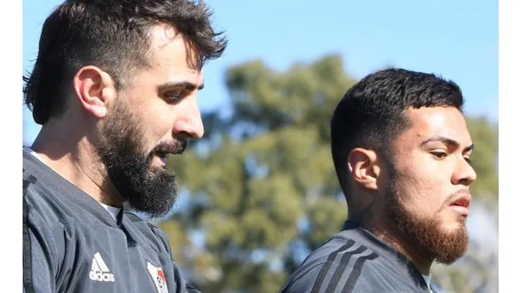 Lucas Pratto y Paulo Díaz terminaron la pretemporada en River