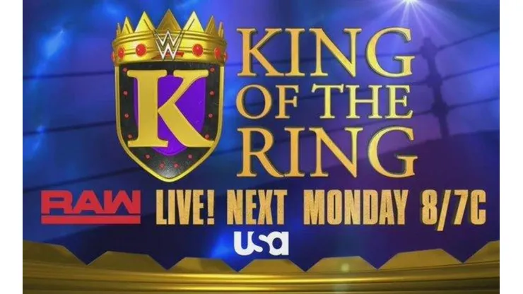 El próximo lunes regresa The King of the Ring con 16 competidores