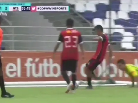 Lo celebra hasta Valderrama: golazo a lo Maradona en Colombia