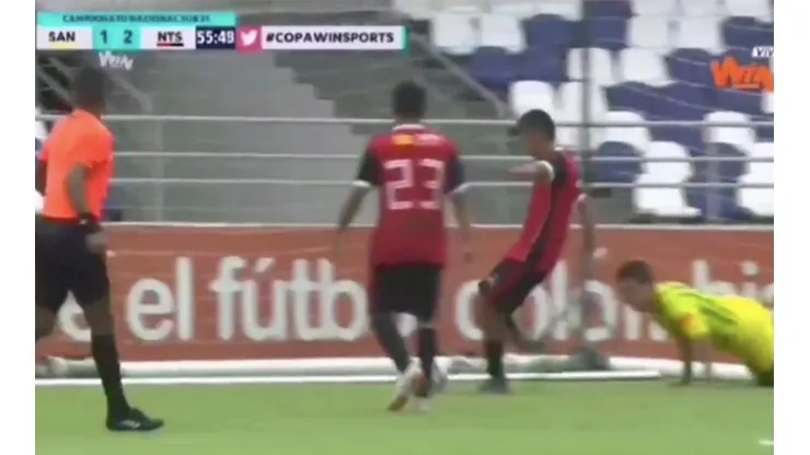 Lo celebra hasta el Pibe Valderrama: el golazo a lo Maradona en el fútbol colombiano