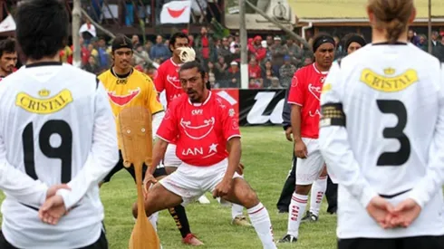 El partido de Colo Colo ante Rapa Nui por Copa Chile hace una década.