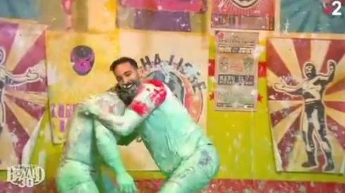 Al parecer el francés ganó en la lucha libre