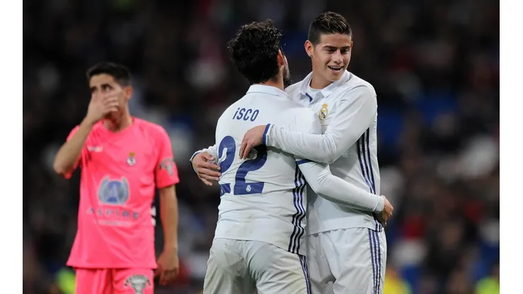 Isco y James Rodríguez son pretendidos por el Milán.