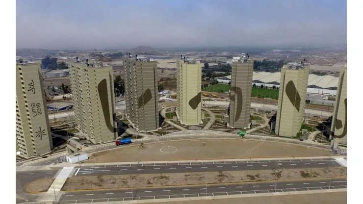 1.096 departamentos, distribuidos en 7 torres de 19 y 20 pisos, de 70 hasta 75 metros cuadrados tiene la Villa Panamericana