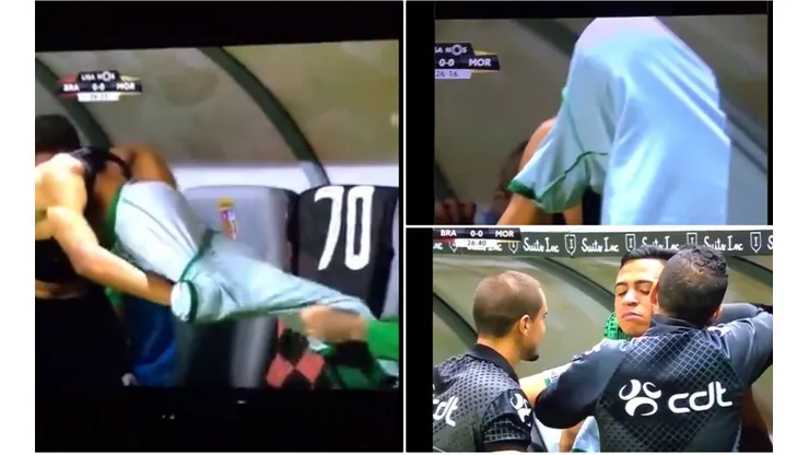 ¡Troncoso! Jugador portugués necesita ayuda para ponerse la camiseta de su club
